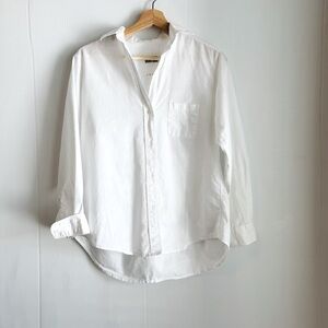 Grayson Hero white button down shirt 100% cotton size 02 which fits like a small